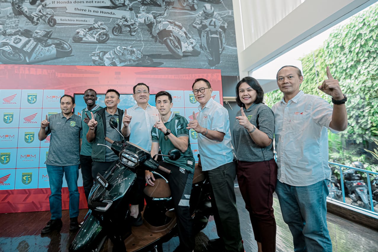 MPM Honda Jatim Perpanjang Sponsorship Dengan Persebaya Hingga 2 Musim.